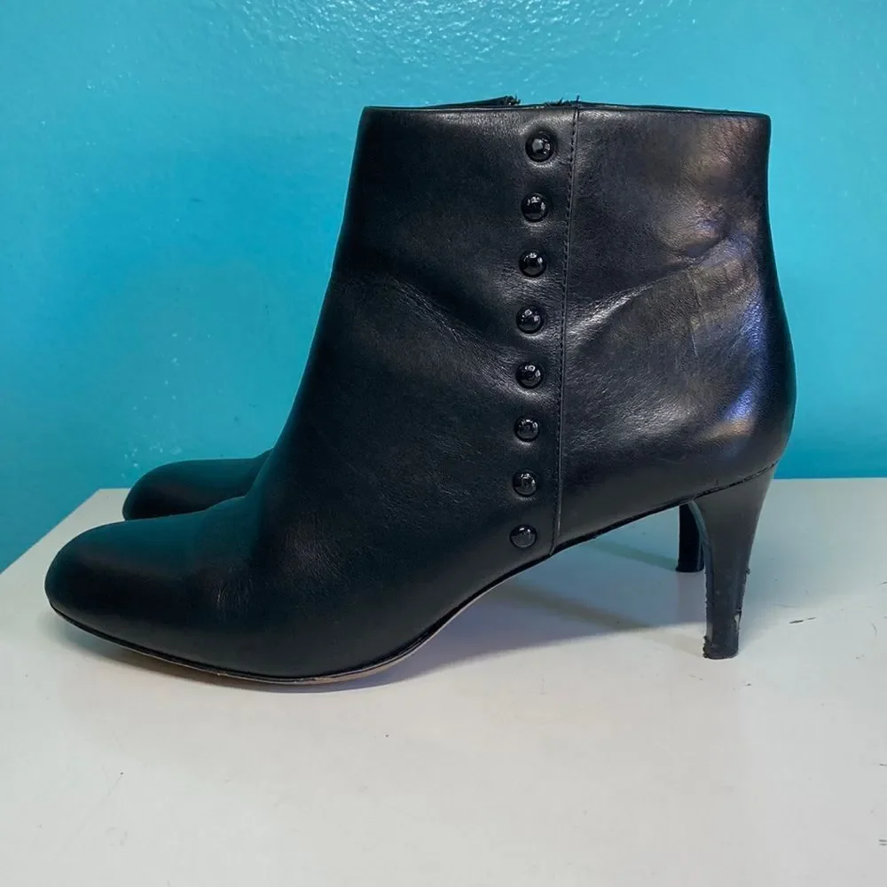 Coach Hickory Black Leather  Boot 10B   40 EU  Womens 10 Narrow Width 3